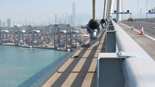 Stonecutters Bridge chooses high performance waterproofing system | GCP ...