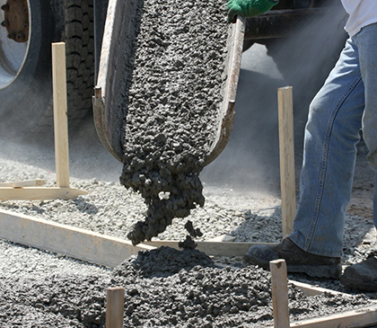 Solutions de béton prêt à l'emploi